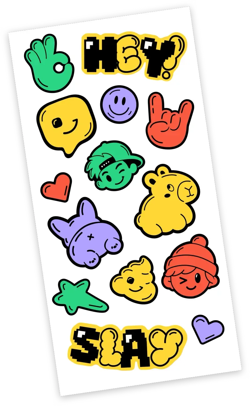 Sticker sheet